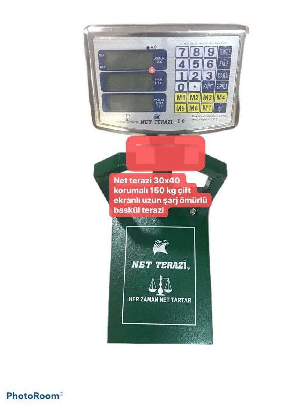 Terazi 150 Kg 50 Gram Hassasiyetli Metal Hassas Kantar Terazi