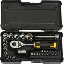 Stanley 37 Prç.STMT82672-0 1/4 Karbüratör Lokma Tak.ve Bits Uç Seti