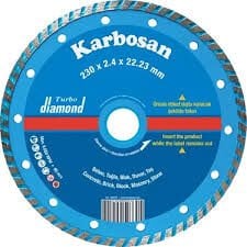 Karbosan Flanşlı Turbo Elmas Kesme Taşı 230 x 2.4 x 22