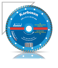 Karbosan Flanşlı Turbo Elmas Kesme Taşı 230 x 2.4 x 22