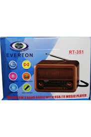 Radyo Müzik Çalarlı 3 Bant RT-351