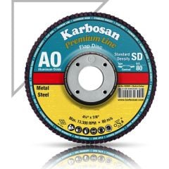 Flap zımpara 180 mm Ao nk 60 Kum Karbosan
