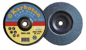 Flap zımpara 180mm Nk 60 Kum Karbosan