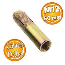 12 mm Çakmalı Dübel-50 Adet