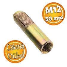 12 mm Çakmalı Dübel-50 Adet