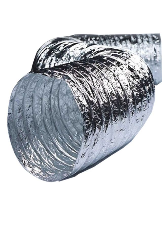 Aspiratör Borusu Telli Uzayan 127mm 2 mt 50 Adet