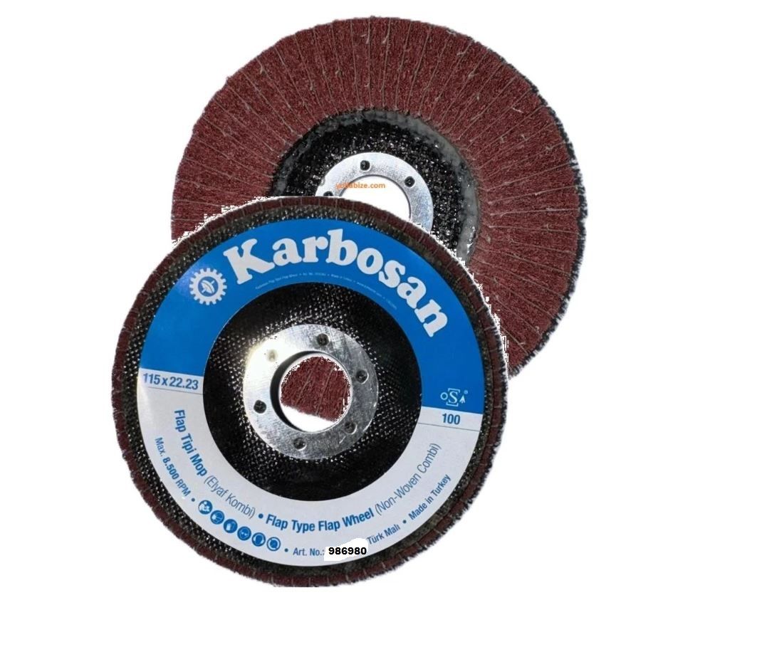Karbosan Flap Tipi Elyaf Mop 115x22.23 mm