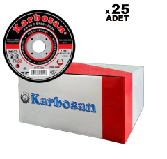 Metal Kesici Taş 125*1 inox Karbosan 100 Adet