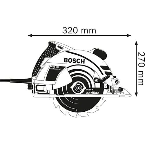 Bosch Gks190 1400watt Daire Testere