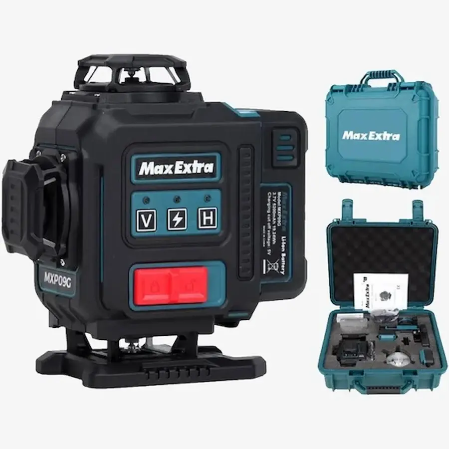 Max Extra MXP09G Lazer Hizalama Cihazı 3.7V Taşıma Çantalı