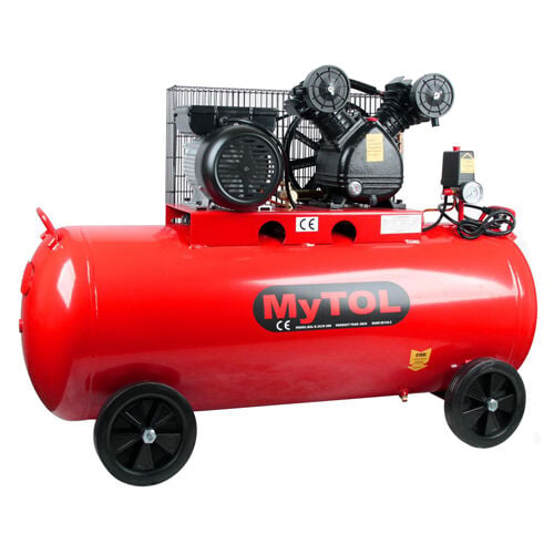 Mytol 200Lt 3Hp V Kafa Yağlı Tip Hava Kompresör