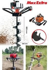 Toprak Delme Makinesi Max Extra Mx03D01 Benzinli