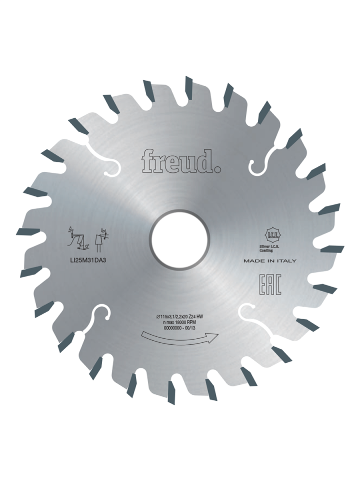 Freud Daire Çizici Testere 24 Diş 125mm LI25M31FA3 Tekli