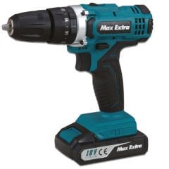 Max Extra MXP1960 Akülü Vidalama Matkap Çift Akülü 18v