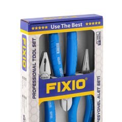 FIXIO 3 Parça Profesyonel Pense Seti