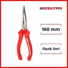 İzeltaş Opak Seri Düz Uçlu Kargaburun 160 mm