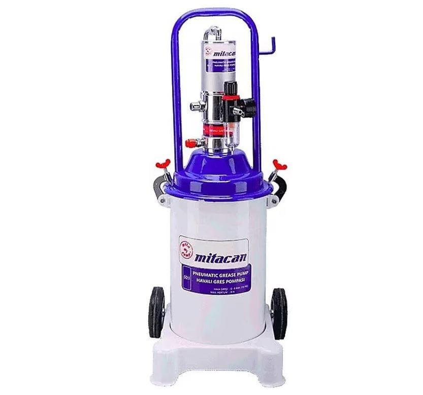 Mitacan Havalı Gres Pompası 12 kg Depolu 50:1