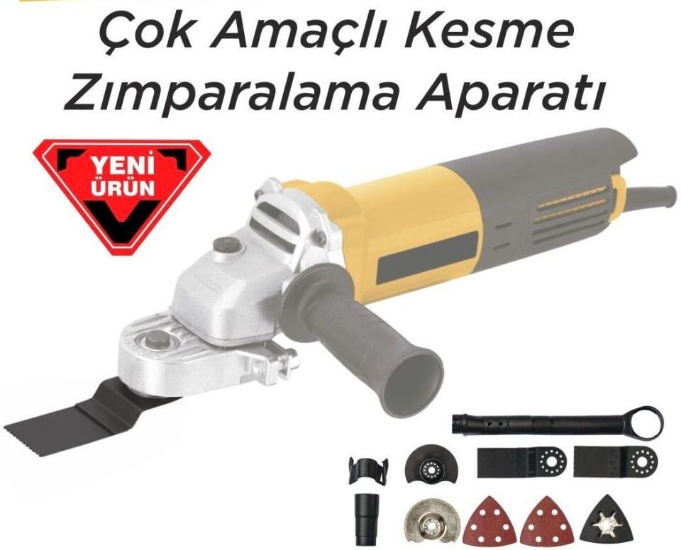 Dmax-Taşlama Makinası İçin Çok Amaçlı Kesme Ve Zımpara Aparatı