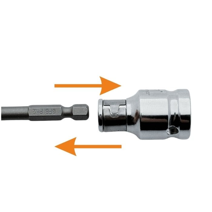 Lokma Adaptör Bits 1/2'' - 1/4'' Nt