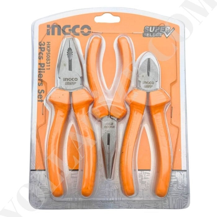 İngco Pense Yan Keski Kargaburun Pense 3 Lü Set Ing-HKPS08311