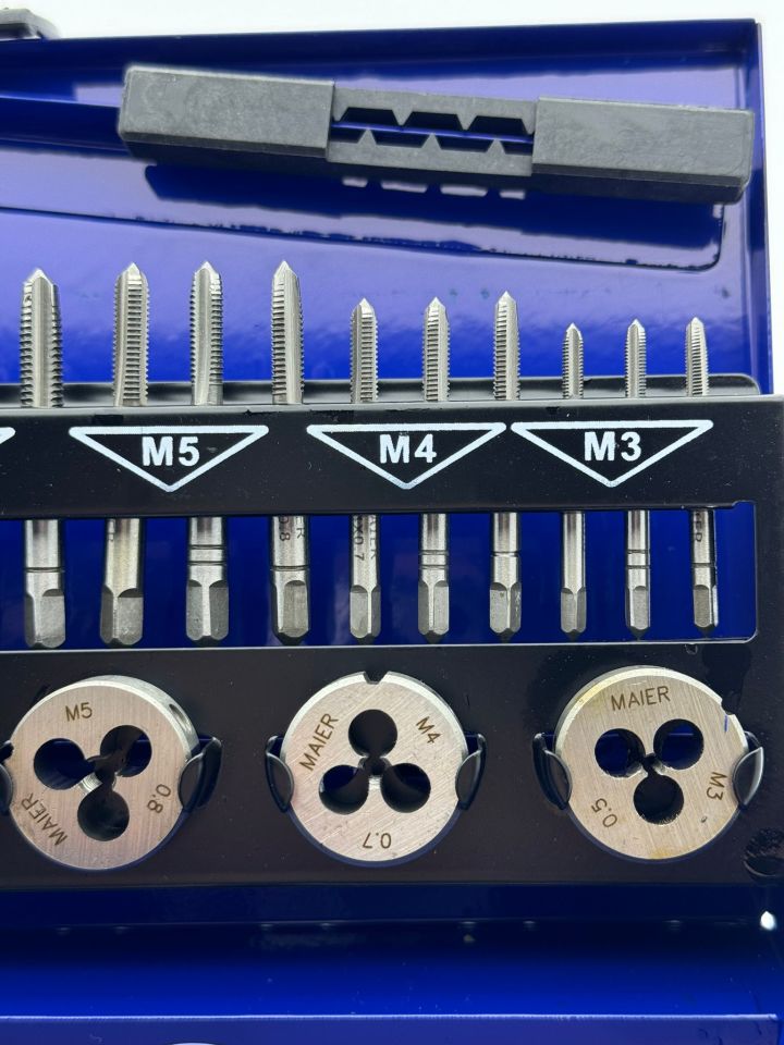 33 Parça M3-M12 Hss Kılavuz Pafta Takımı