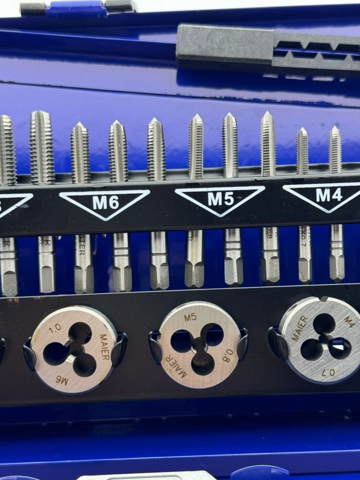 33 Parça M3-M12 Hss Kılavuz Pafta Takımı
