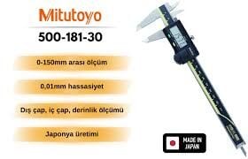 Mitutoyo 500-181-30 Dijital Kumpas 0-150 mm