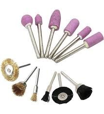 Kalipci Mini Taslama ve Zimparalama Gravür Seti Mesem (12 Parça)