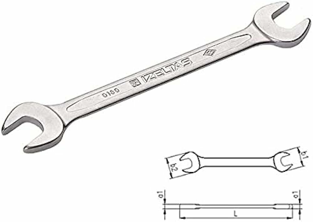 İzeltaş  Açık Ağız Anahtar 6x7mm