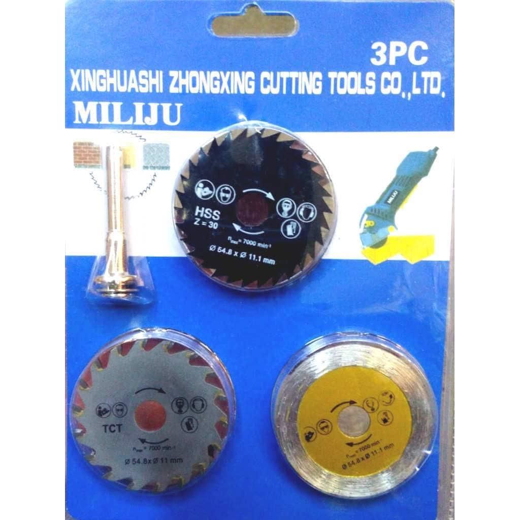 Matkaba Takılır Mini Testere Seti 3 Parça Ahşap Metal Taş