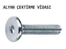 ÇEKTİRME ALYAN VİDA M8X15-120