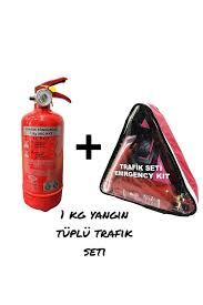 Trafik Seti -Ilk Yardim Seti - Araç Yangin Tüpü