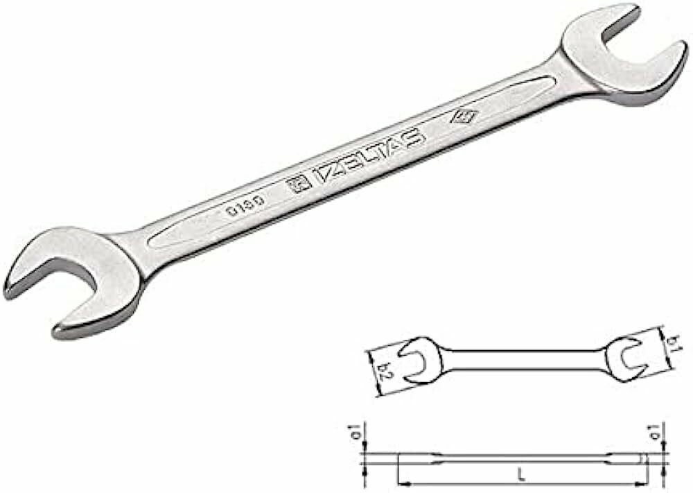 İzeltaş  Açık Ağız Anahtar 14x15mm