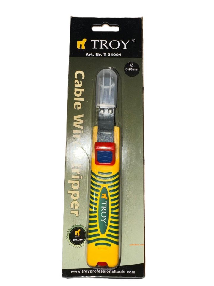 Troy 24001 Kablo Sıyırıcı (Ø 8-28mm)