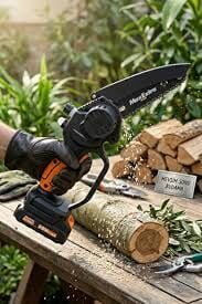 Max Extra Akülü Zincirli Testere Yağlama Sistemli MX8006 150mm Pala
