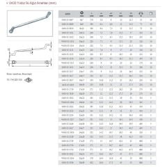 İzeltaş  Yıldız Anahtar Kısa Boy 8x9
