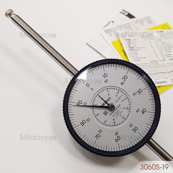 Mitutoyo 3060S-19 Uzun Stroklu Komparatör Saati 0,01-80mm