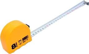 Dekor 8 Metre 25mm Şerit Metre