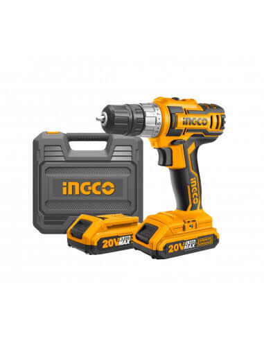 Ingco CDLI200215 Li-ion Akülü Matkap 10 MM 20V 2.0Ah