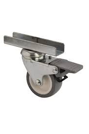 Mobilya Tekeri U Parçali Frenli 50MM