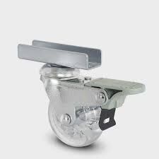 Mobilya Tekeri U Parçali Frenli 50MM