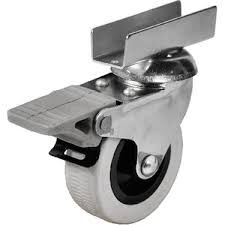 Mobilya Tekeri U Parçali Frenli 50MM