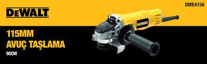 Dewalt Dwe4156-QS 900Watt 115mm Profesyonel Avuç Taslama