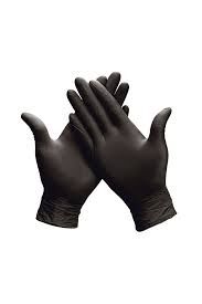 Nitril Pudrasiz Kullan-At  Siyah Eldiven