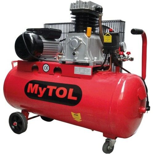 Mytol 100 Lt Kasnaklı Hava Kompresoru 2 Hp Italyan Pompa