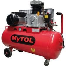Mytol 100 Lt Kasnakli Hava Kompresoru 2 Hp Italyan Pompa