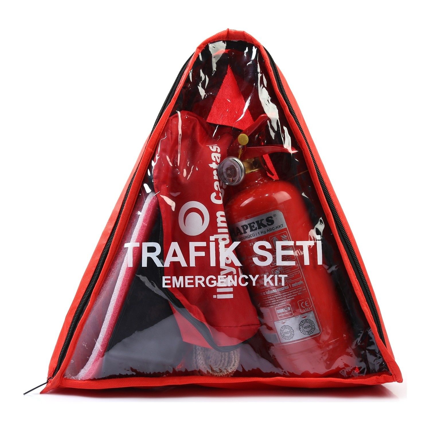 Trafik Seti -İlk Yardım Seti - Araç Yangın Tüpü