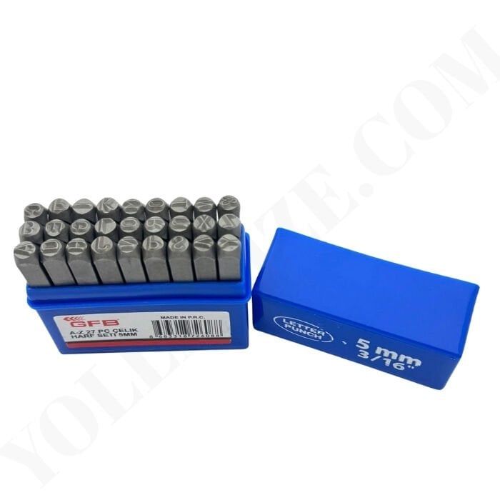 GFB Harf Zımba Seti 5 mm