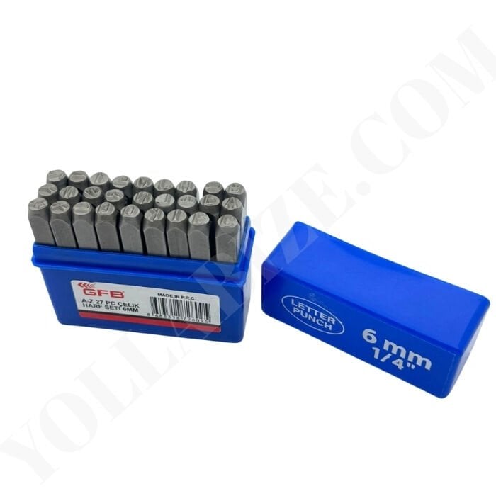 GFB Harf Zımba Seti 6 mm