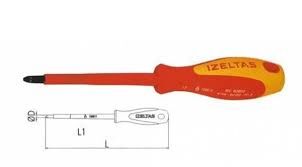 Süper Izoleli 6*100 Yildiz Tornavida 1000W-Izeltas